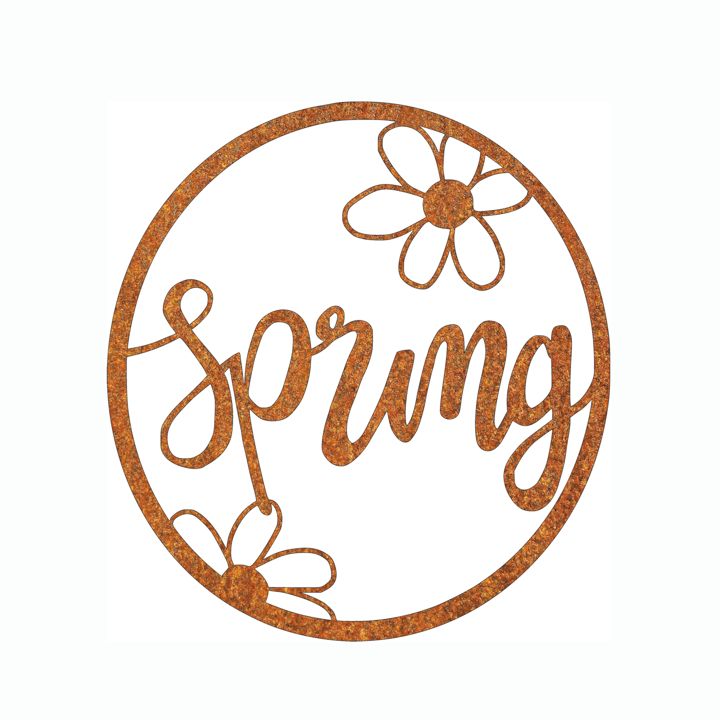 Dekoration "Spring" Rostdekoration, Gartendekoration