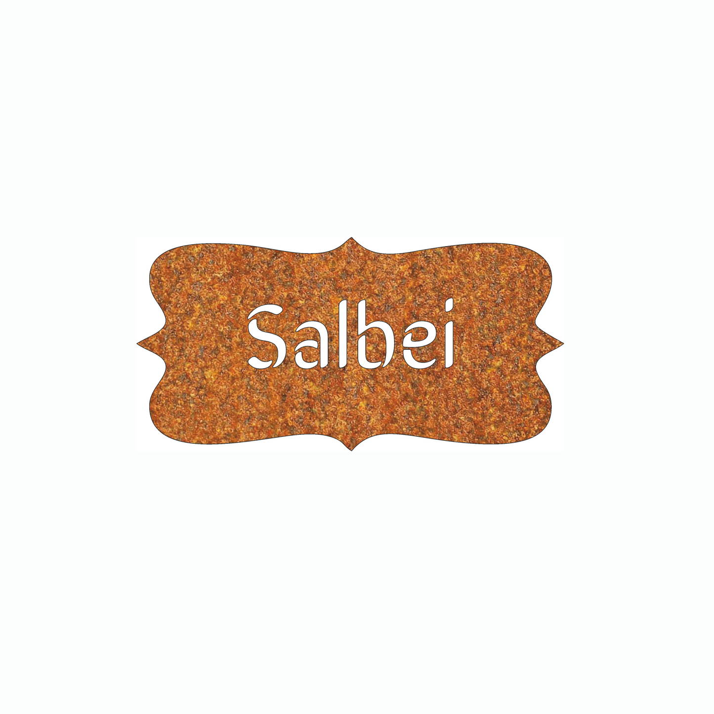 Dekoration „Salbei" Rostdekoration, Gartendekoration
