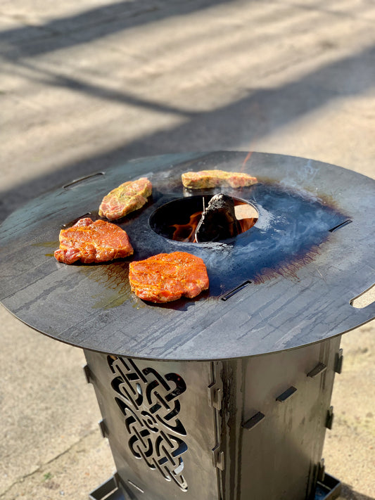 Grillplatte für Feuerkorb